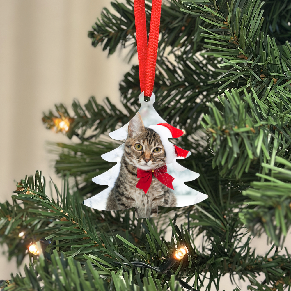 Photo Upload Christmas Decoration - Tree