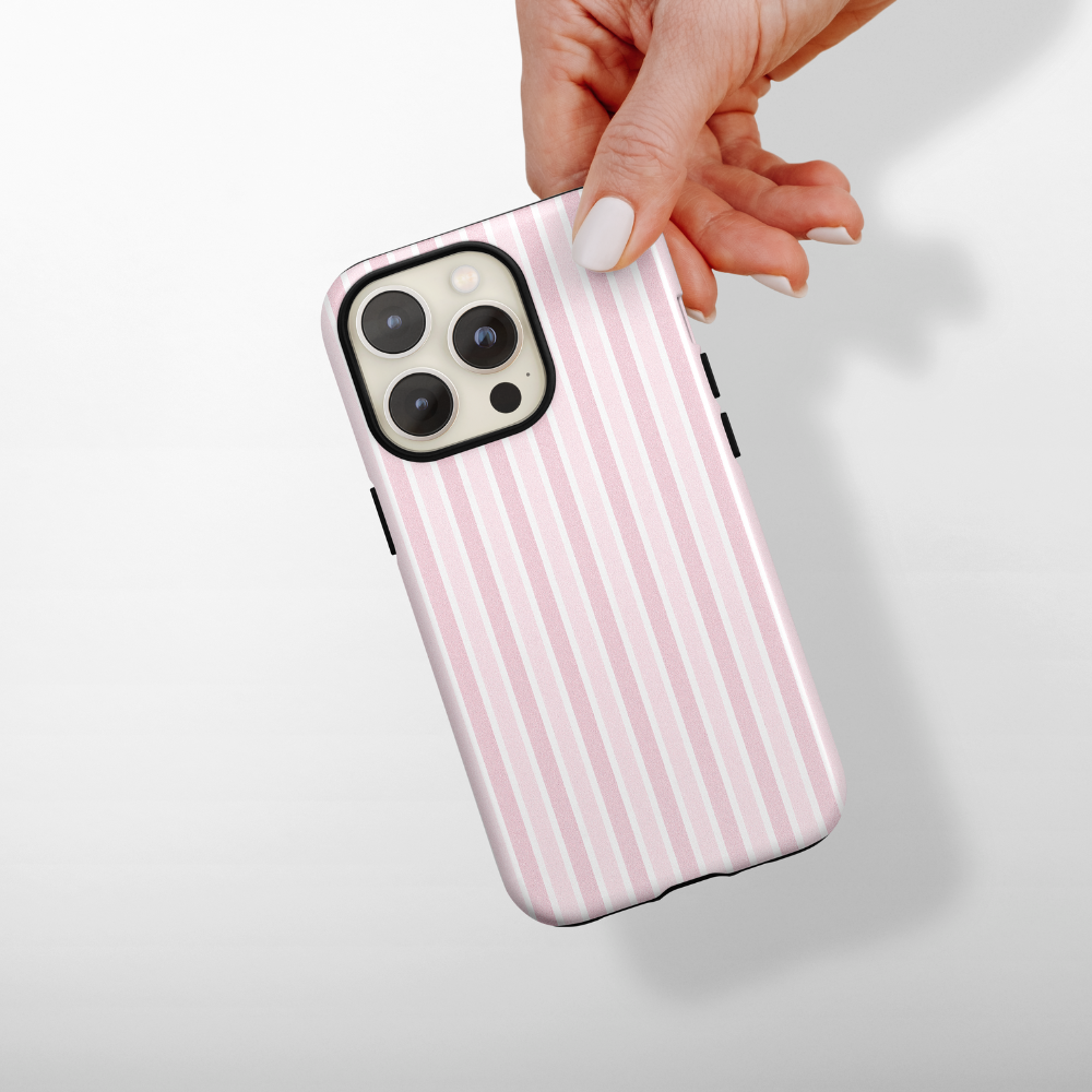 Tough Phone Case - Powder Stripe
