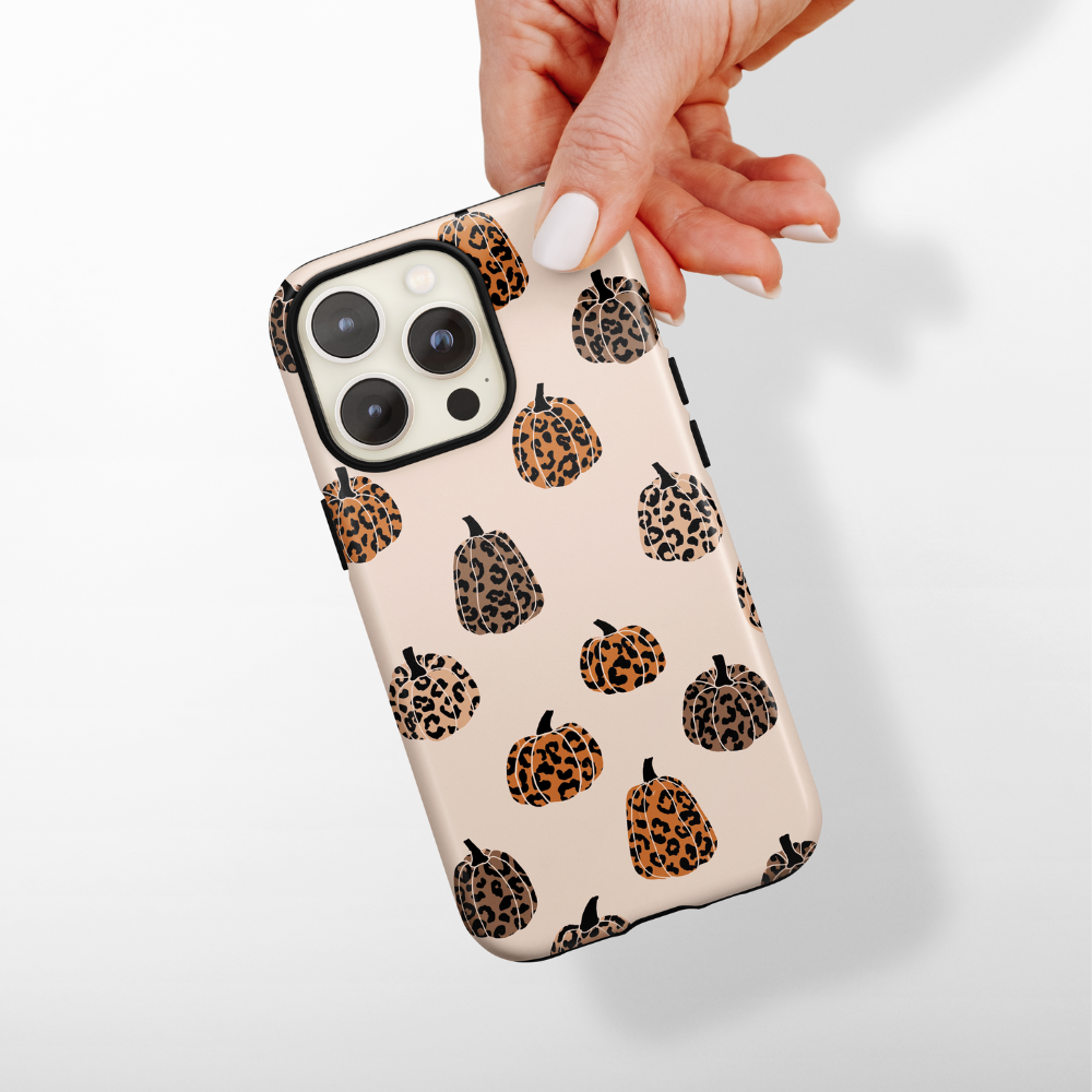 Tough Phone Case - Leopard Pumpkins