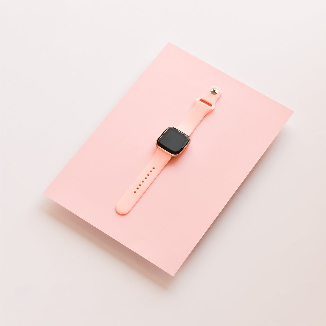 NAKD Fitbit Strap - Coral Pink