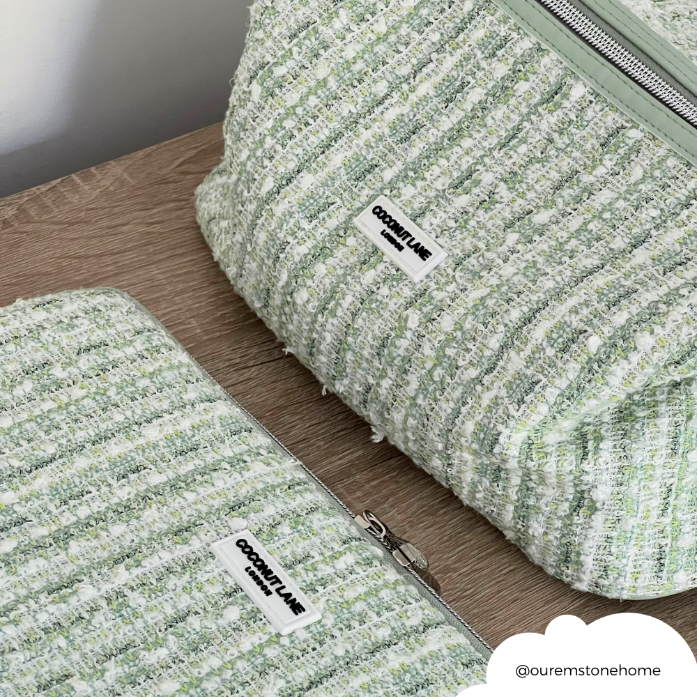 Magic Lifestyle Pouch - Matcha Textured Tweed