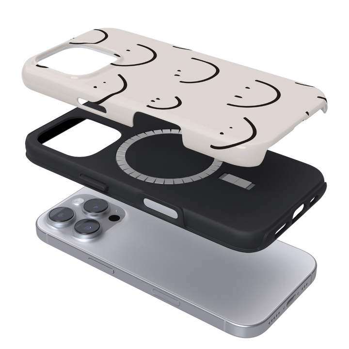 Tough MagSafe® Phone Case - Smiley Doodle