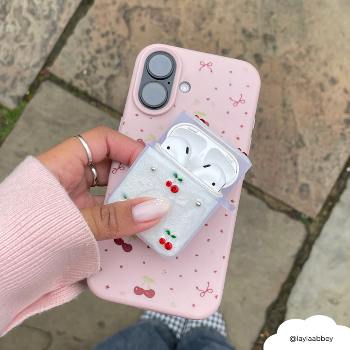 Airpods Case - Cherry Pearl