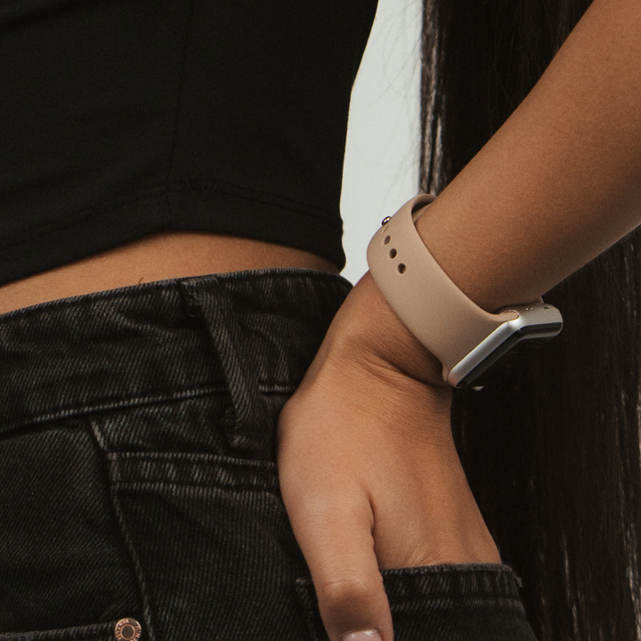 NAKD Apple Watch Strap - Caramel Latte