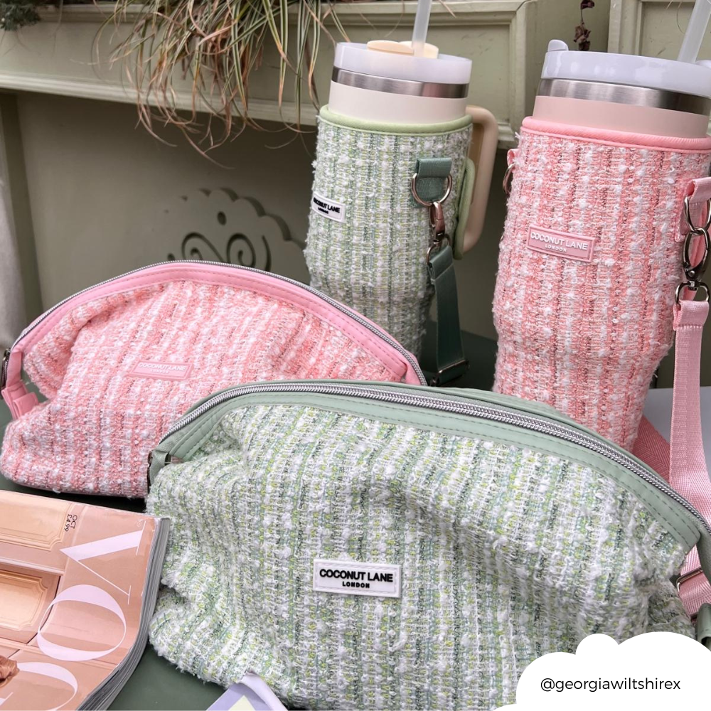 Magic Lifestyle Pouch - Matcha Textured Tweed