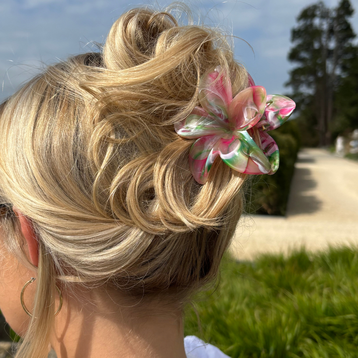Tropical Flower Claw Clip - Island Bloom