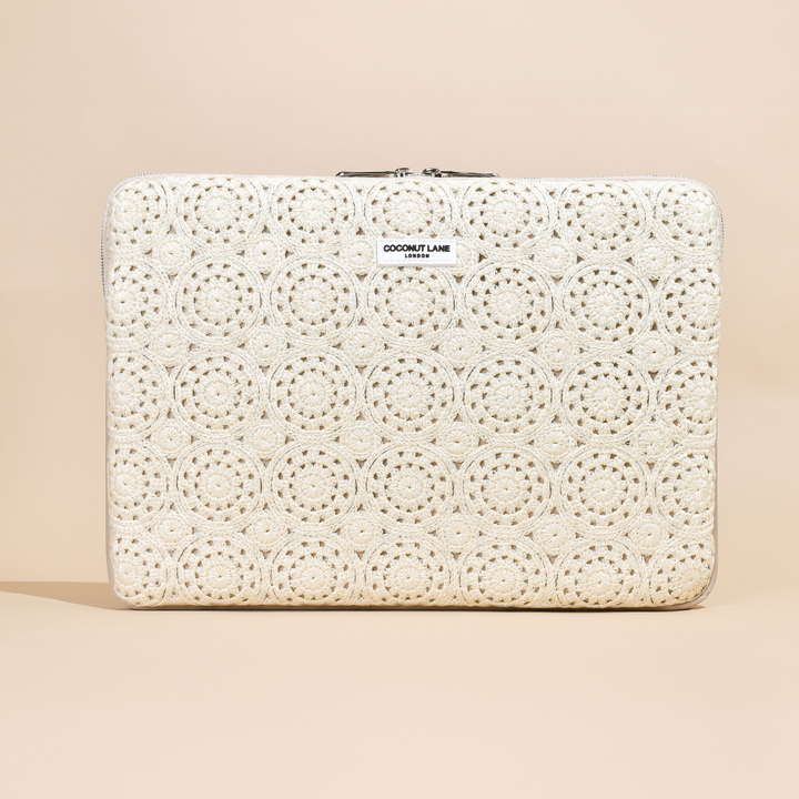 Festival Crochet Laptop Sleeve