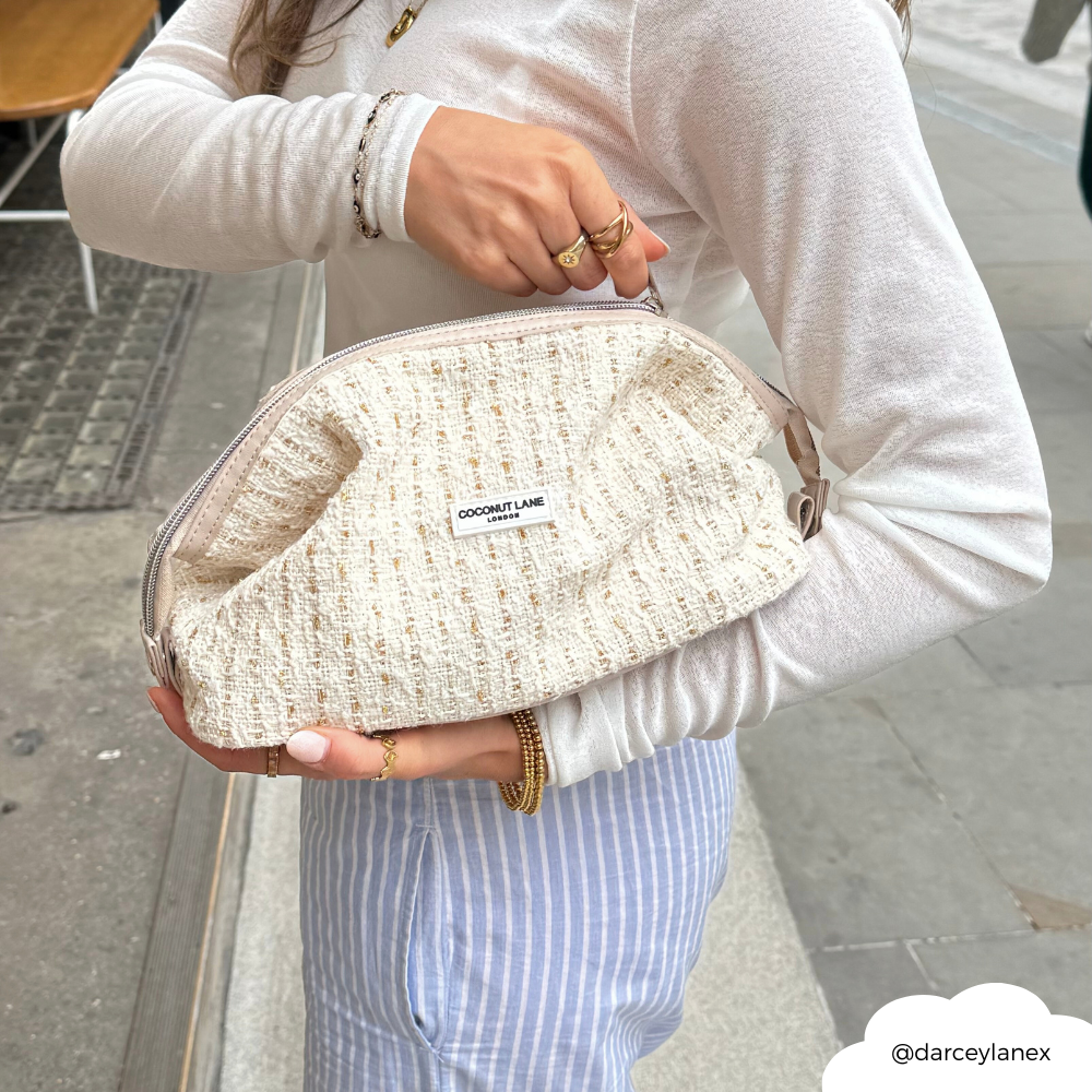 Magic Lifestyle Pouch - Vanilla Textured Tweed