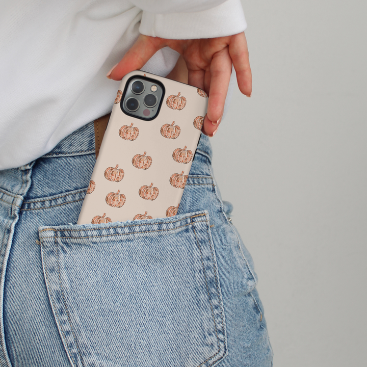Tough Phone Case - Abstract Pumpkins