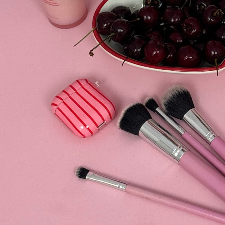 Airpods Case - Cherry Stripe
