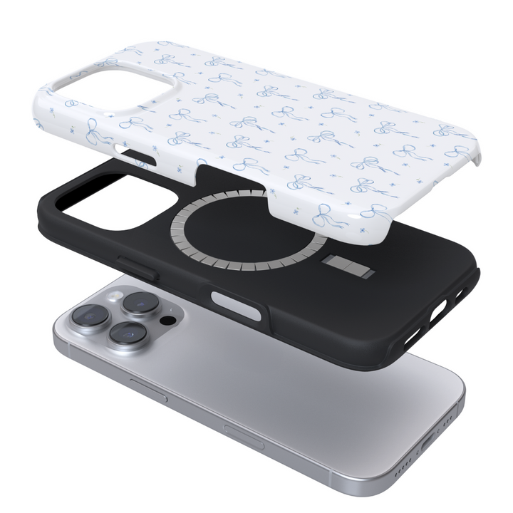 Tough MagSafe® Phone Case - Bluebell Bows