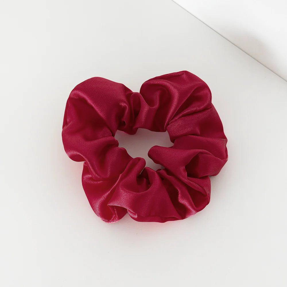 Burgundy Scrunchie