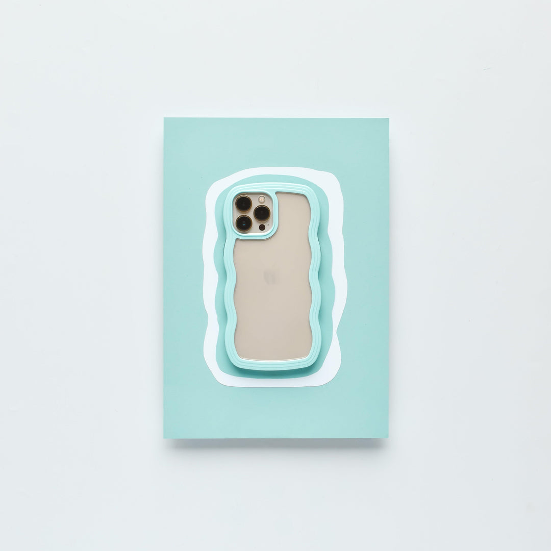 Curvy Phone Case - Blue