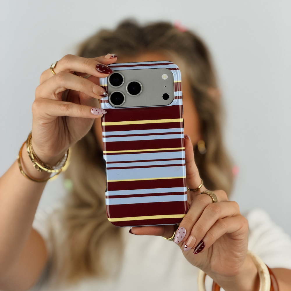 Tough Phone Case - Retro Stripes Mary-Kate