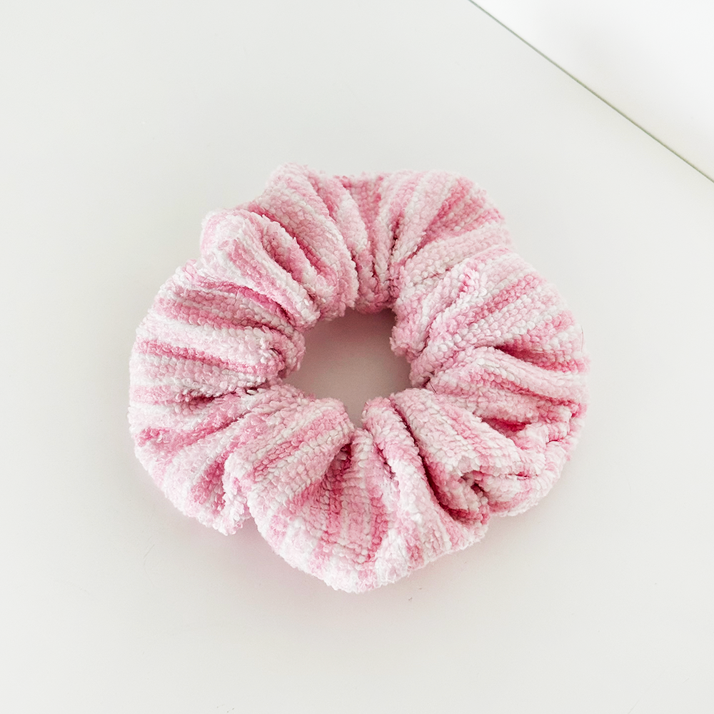 TOWEL Scrunchie - Powder Stripe