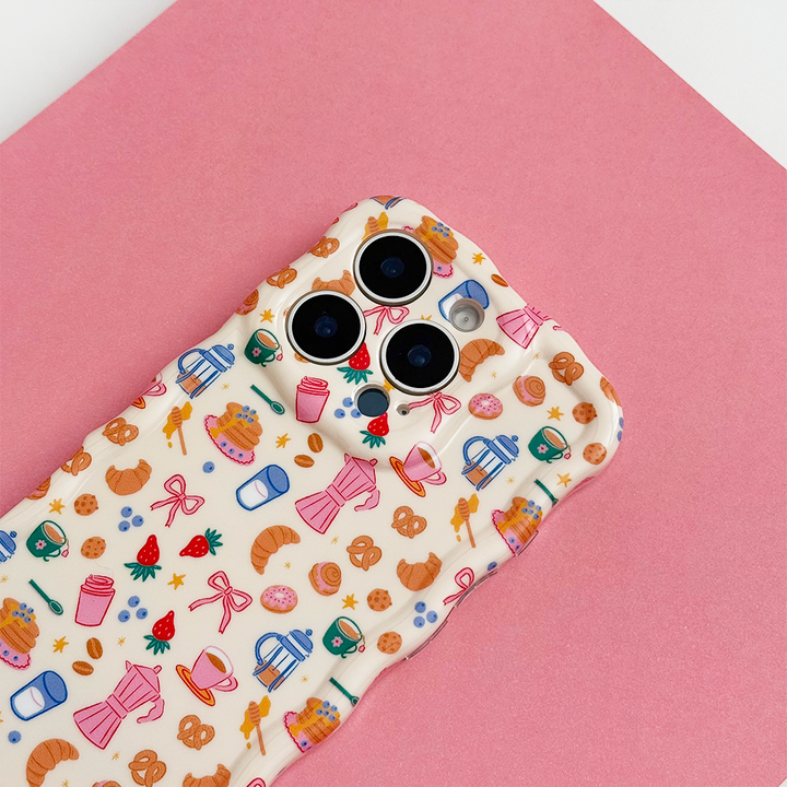 Wavy Phone Case - Breakfast Club