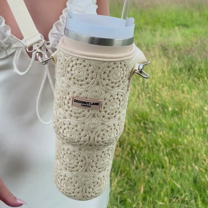 Tumbler Carry Case - Festival Crochet