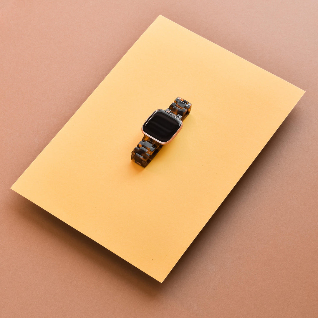 Fitbit Strap - LUXE Tortoiseshell