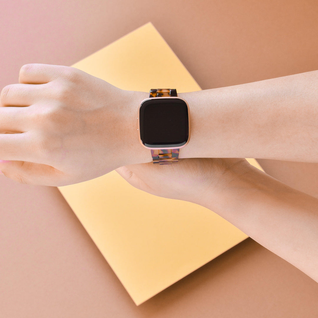 Fitbit Strap - LUXE Tortoiseshell
