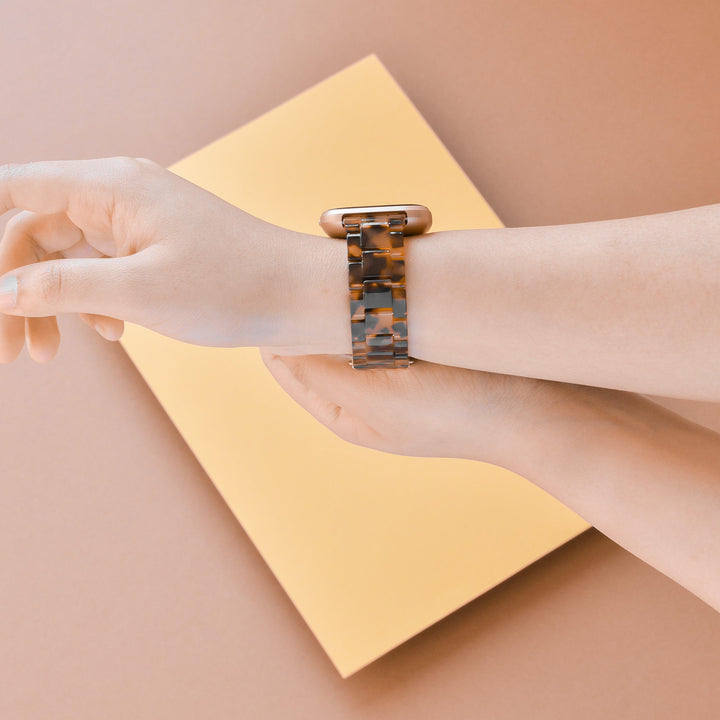 Fitbit Strap - LUXE Tortoiseshell