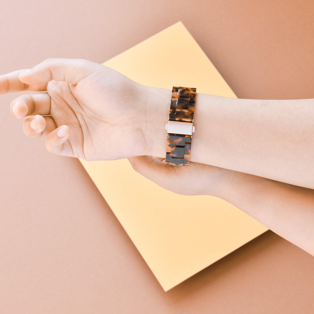 Fitbit Strap - LUXE Tortoiseshell