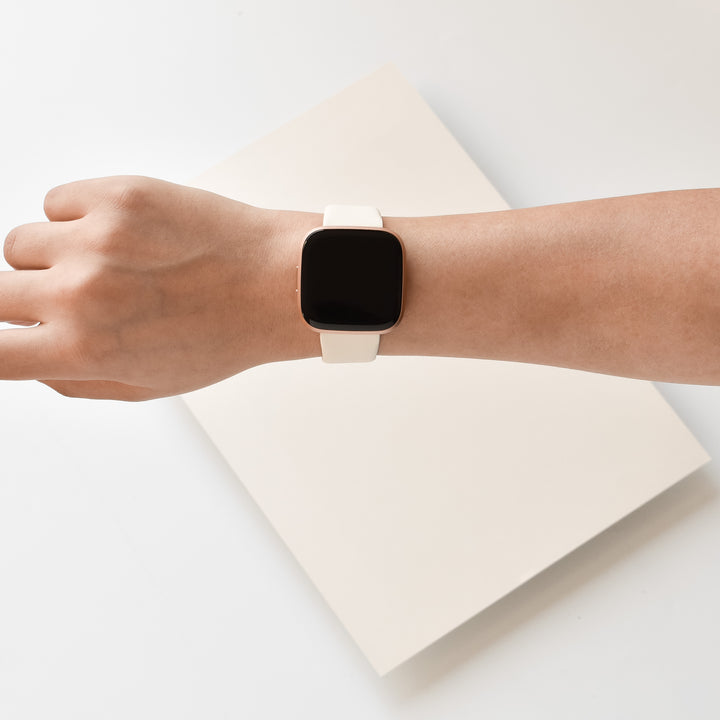 NAKD Fitbit Strap - Almond White