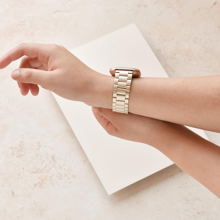 Fitbit Strap - Stainless Steel - Gold