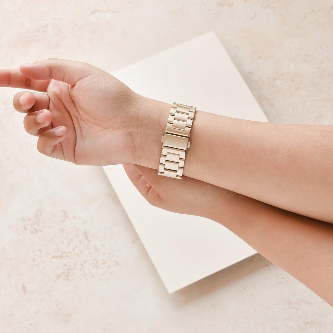 Fitbit Strap - Stainless Steel - Gold