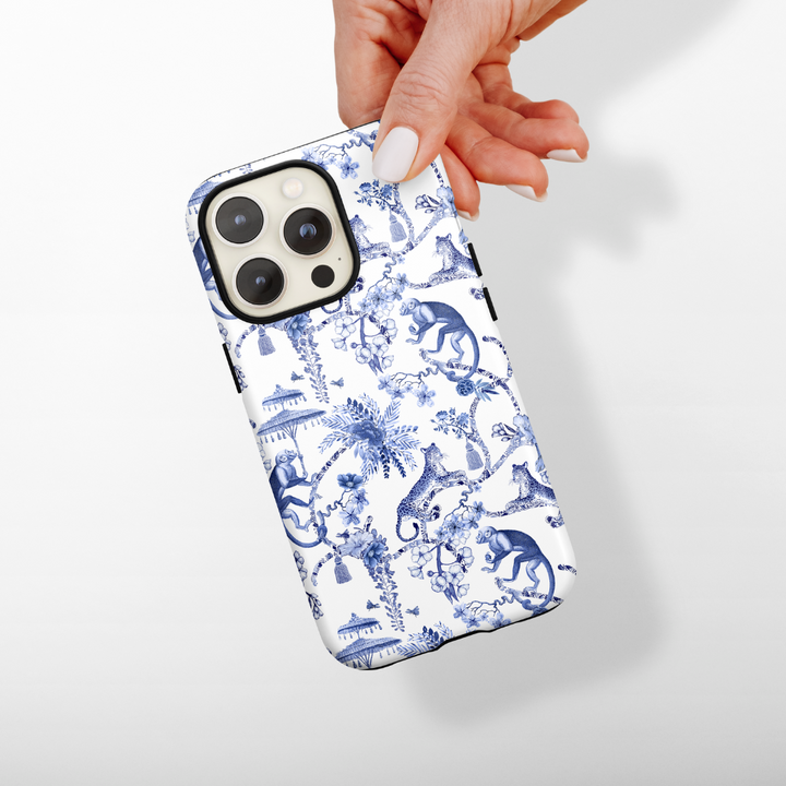 Tough MagSafe® Phone Case - Toile de Jouy